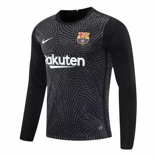 Camiseta Barcelona Portero ML 2020-21 Negro